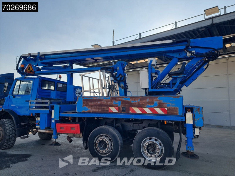 Unimog U2450L 6X6 Unimog Engin EGI TP 226 hubarbeitsbühne Manual Euro 2 - شاحنة كرين: صور 3 Unimog U2450L 6X6 Unimog Engin EGI TP 226 hubarbeitsbühne Manual Euro 2 - شاحنة كرين: صور 3