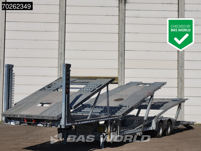 Vega 2 Axle Semi Trailer 2 axles NEW Truck autotransport BPW Lenkachse - شاحنة نقل سيارات نصف مقطورة: صور 1 Vega 2 Axle Semi Trailer 2 axles NEW Truck autotransport BPW Lenkachse - شاحنة نقل سيارات نصف مقطورة: صور 1