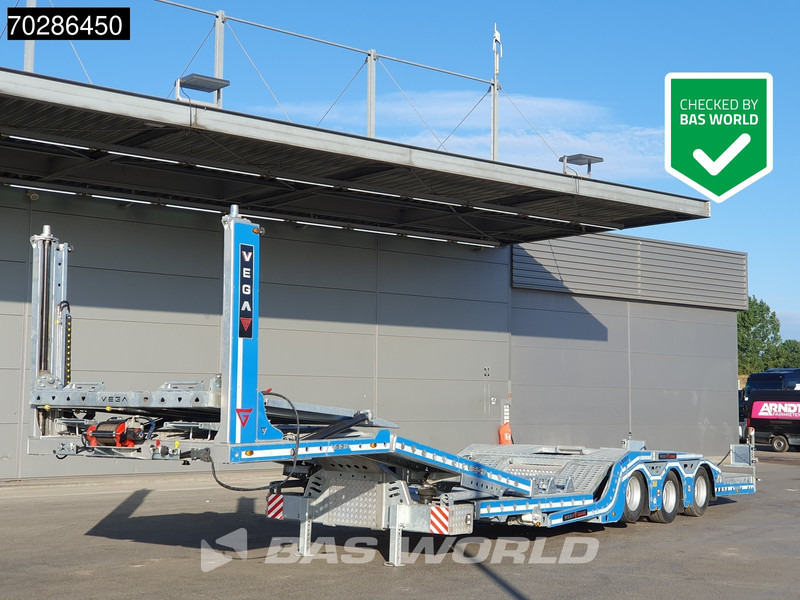 Vega Alphamax 3 axles NEW Galvanized Hydro-electric Winch Lift + Lenkachse - شاحنة نقل سيارات نصف مقطورة: صور 1 Vega Alphamax 3 axles NEW Galvanized Hydro-electric Winch Lift + Lenkachse - شاحنة نقل سيارات نصف مقطورة: صور 1