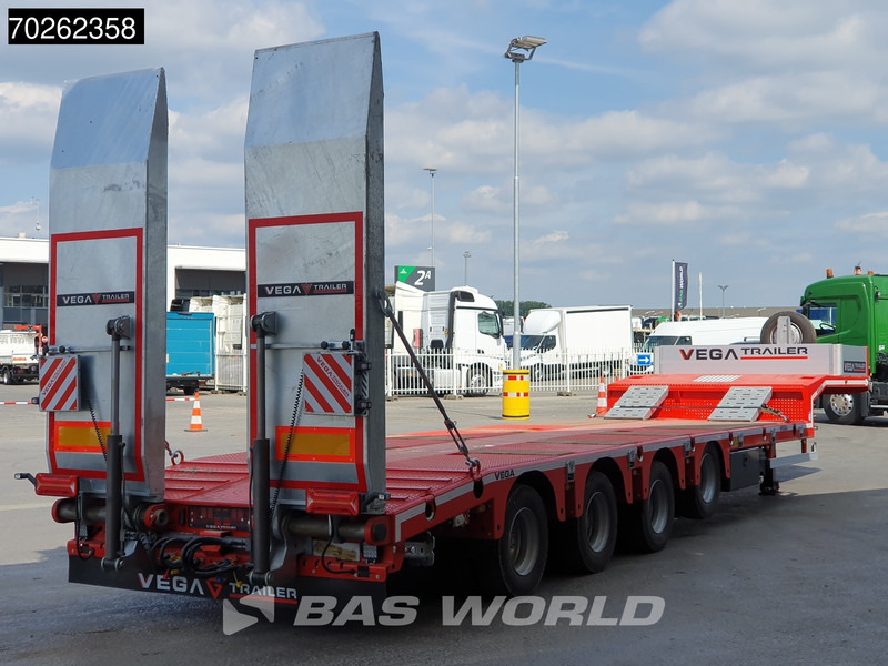Vega STANDARD LOWBED 2 axles Lift + 2xLenkachse Hydraulic Ramps - عربة مسطحة منخفضة نصف مقطورة: صور 5 Vega STANDARD LOWBED 2 axles Lift + 2xLenkachse Hydraulic Ramps - عربة مسطحة منخفضة نصف مقطورة: صور 5