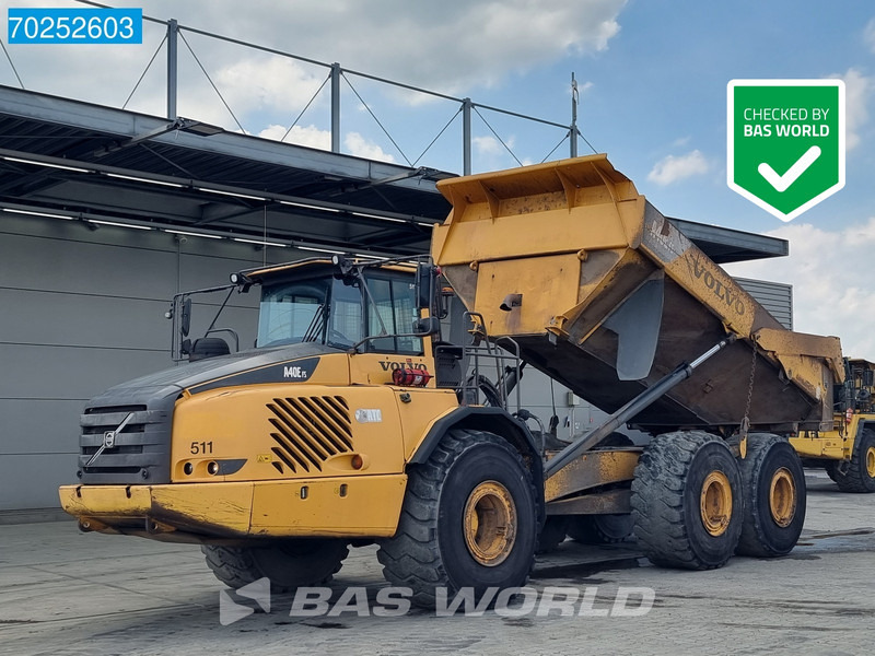 Volvo A40 E - شاحنة مفصلية: صور 1 Volvo A40 E - شاحنة مفصلية: صور 1