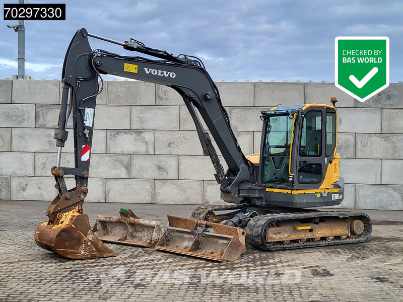 Volvo ECR88 D A/C - 3 BUCKETS - حفارة مصغرة: صور 1 Volvo ECR88 D A/C - 3 BUCKETS - حفارة مصغرة: صور 1