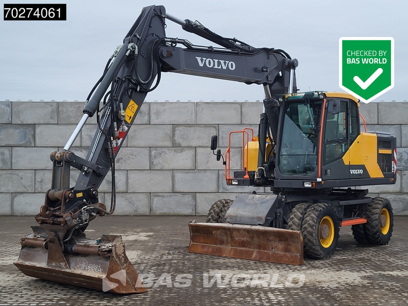 Volvo EW180 E - حفارة على عجلات: صور 1 Volvo EW180 E - حفارة على عجلات: صور 1