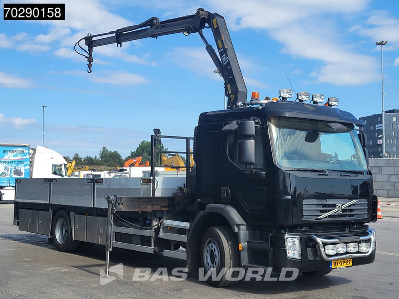Volvo FE 240 4X2 HMF 760 K2 Kran Crane Remote control Manual Euro 5 - شاحنات مسطحة, شاحنة كرين: صور 3 Volvo FE 240 4X2 HMF 760 K2 Kran Crane Remote control Manual Euro 5 - شاحنات مسطحة, شاحنة كرين: صور 3