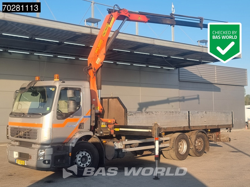Volvo FE 280 6X2 NL-Truck Palfinger PK15500 Kran CraneManual Liftachse Euro 4 - شاحنات مسطحة, شاحنة كرين: صور 1 Volvo FE 280 6X2 NL-Truck Palfinger PK15500 Kran CraneManual Liftachse Euro 4 - شاحنات مسطحة, شاحنة كرين: صور 1
