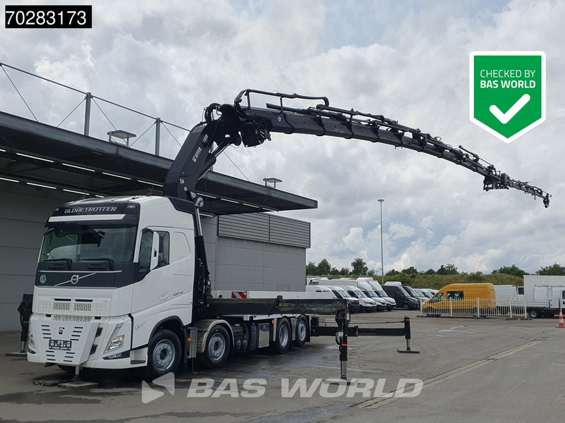 Volvo FH 460 8X2 Effer 1000 9S/6S Crane Kran Winch JIB Lift-Lenkachse Euro 6 - شاحنات مسطحة, شاحنة كرين: صور 1 Volvo FH 460 8X2 Effer 1000 9S/6S Crane Kran Winch JIB Lift-Lenkachse Euro 6 - شاحنات مسطحة, شاحنة كرين: صور 1