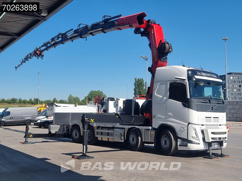 Volvo FH 500 8X2 NEW! Palfinger PK92002 SH 8+6 JIB Crane Kran Winch Lift-Lenkachse Navi - شاحنات مسطحة, شاحنة كرين: صور 2 Volvo FH 500 8X2 NEW! Palfinger PK92002 SH 8+6 JIB Crane Kran Winch Lift-Lenkachse Navi - شاحنات مسطحة, شاحنة كرين: صور 2