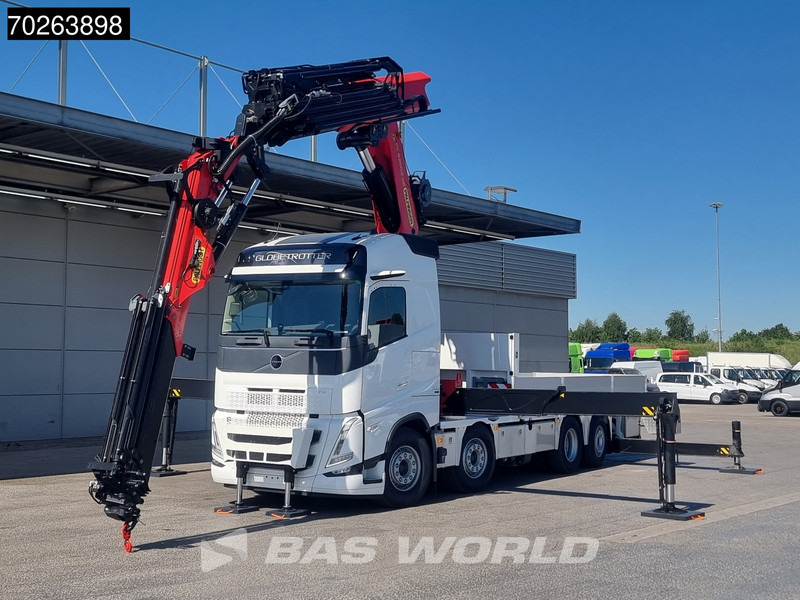 Volvo FH 500 8X2 NEW! Palfinger PK92002 SH 8+6 JIB Crane Kran Winch Lift-Lenkachse Navi - شاحنات مسطحة, شاحنة كرين: صور 5 Volvo FH 500 8X2 NEW! Palfinger PK92002 SH 8+6 JIB Crane Kran Winch Lift-Lenkachse Navi - شاحنات مسطحة, شاحنة كرين: صور 5