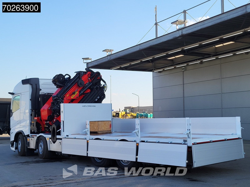 شاحنات مسطحة, شاحنة كرين جديد Volvo FH 500 8X2 Palfinger PK110002 SH Crane + Fly-Jib Winch VEB+ Euro 6: صور 14