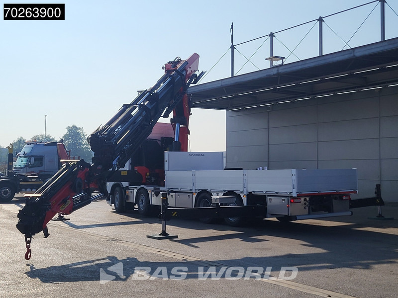 شاحنات مسطحة, شاحنة كرين جديد Volvo FH 500 8X2 Palfinger PK110002 SH Crane + Fly-Jib Winch VEB+ Euro 6: صور 8