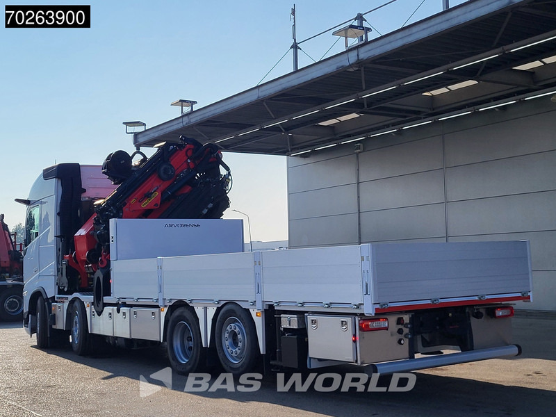 شاحنات مسطحة, شاحنة كرين جديد Volvo FH 500 8X2 Palfinger PK110002 SH Crane + Fly-Jib Winch VEB+ Euro 6: صور 12