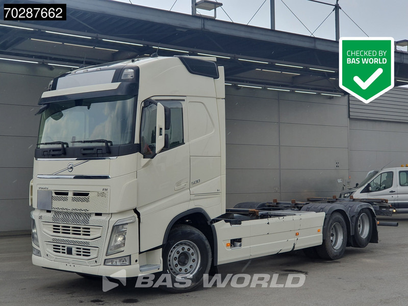 Volvo FH 500 FH 6X2 BDF Liftaxle Automatic Xenon Navi ACC Euro 6 - شاحنات الحاويات/ جسم علوي قابل للتغيير شاحنة: صور 1 Volvo FH 500 FH 6X2 BDF Liftaxle Automatic Xenon Navi ACC Euro 6 - شاحنات الحاويات/ جسم علوي قابل للتغيير شاحنة: صور 1