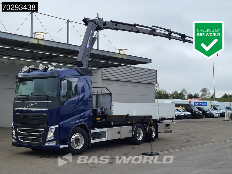Volvo FH 500 FH 6X2 HMF 2620K-RC Crane Xenon Lift+Steering-Axle Automatic Euro 6 - شاحنات مسطحة, شاحنة كرين: صور 1 Volvo FH 500 FH 6X2 HMF 2620K-RC Crane Xenon Lift+Steering-Axle Automatic Euro 6 - شاحنات مسطحة, شاحنة كرين: صور 1