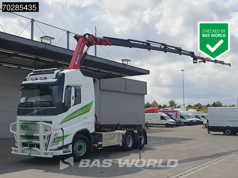 Volvo FH 500 FH 6X4 Full-Air Liftachse HMF 2820K-RCS Crane+JIB Remote Control I-ParkCool VDS LED Kran - شاحنة جرار: صور 1 Volvo FH 500 FH 6X4 Full-Air Liftachse HMF 2820K-RCS Crane+JIB Remote Control I-ParkCool VDS LED Kran - شاحنة جرار: صور 1