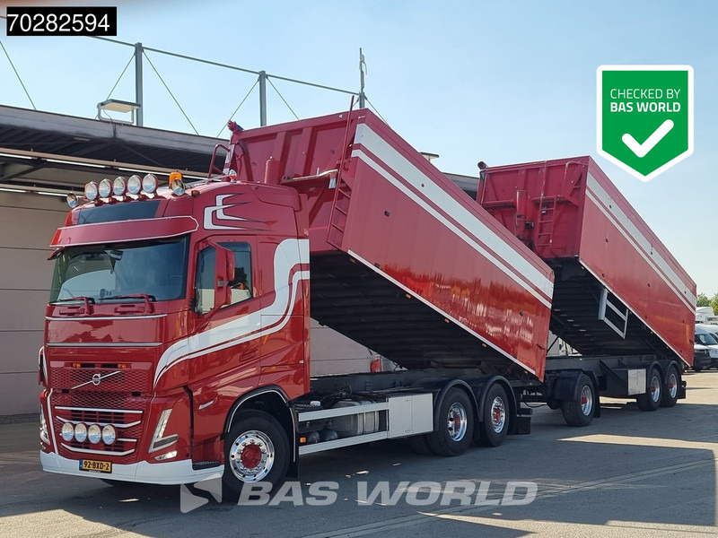 Volvo FH 540 6X2 NL-Truck 30m3 OVA Alu tipper combi I-Park Cool ACC Lift-Lenkachse Euro 6 - شاحنة: صور 1 Volvo FH 540 6X2 NL-Truck 30m3 OVA Alu tipper combi I-Park Cool ACC Lift-Lenkachse Euro 6 - شاحنة: صور 1