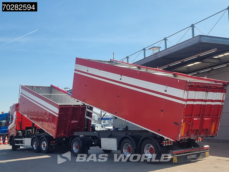 Volvo FH 540 6X2 NL-Truck 30m3 OVA Alu tipper combi I-Park Cool ACC Lift-Lenkachse Euro 6 - شاحنة: صور 2 Volvo FH 540 6X2 NL-Truck 30m3 OVA Alu tipper combi I-Park Cool ACC Lift-Lenkachse Euro 6 - شاحنة: صور 2