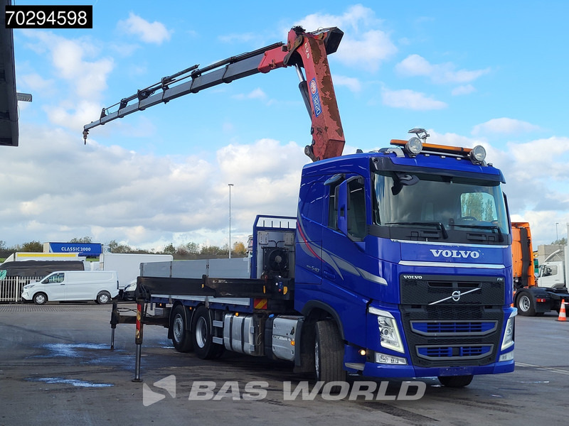Volvo FH 540 FH 6X2 HMF 3220-K7 Crane Kran Lift-Axle Big-Axle Xenon Automatic Euro 6 - شاحنات مسطحة, شاحنة كرين: صور 3 Volvo FH 540 FH 6X2 HMF 3220-K7 Crane Kran Lift-Axle Big-Axle Xenon Automatic Euro 6 - شاحنات مسطحة, شاحنة كرين: صور 3