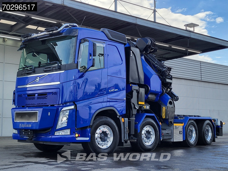 Volvo FH 540 FH 8X4 Palfinger PK165.002 TEC G Fly-Jib Winch Big-Axle VEB+ Euro 6 - شاحنات مسطحة, شاحنة كرين: صور 5 Volvo FH 540 FH 8X4 Palfinger PK165.002 TEC G Fly-Jib Winch Big-Axle VEB+ Euro 6 - شاحنات مسطحة, شاحنة كرين: صور 5