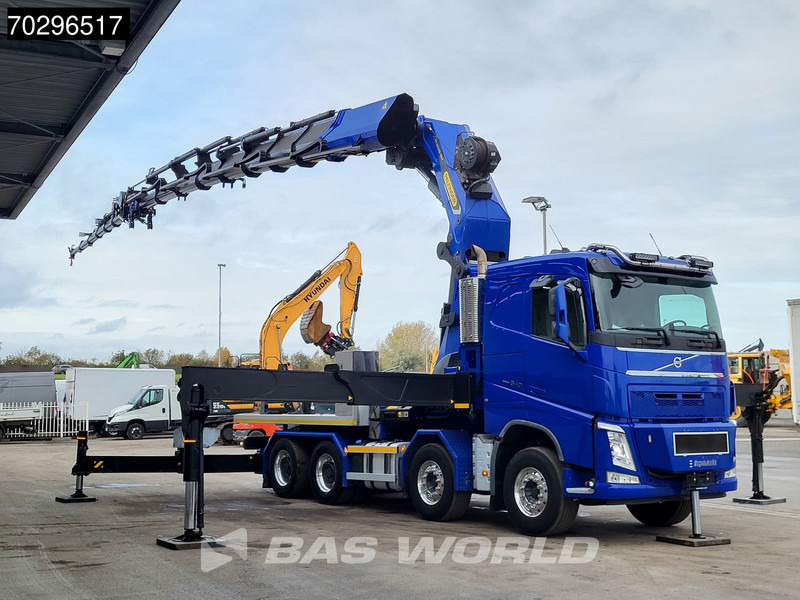 Volvo FH 540 FH 8X4 Palfinger PK165.002 TEC G Fly-Jib Winch Big-Axle VEB+ Euro 6 - شاحنات مسطحة, شاحنة كرين: صور 3 Volvo FH 540 FH 8X4 Palfinger PK165.002 TEC G Fly-Jib Winch Big-Axle VEB+ Euro 6 - شاحنات مسطحة, شاحنة كرين: صور 3