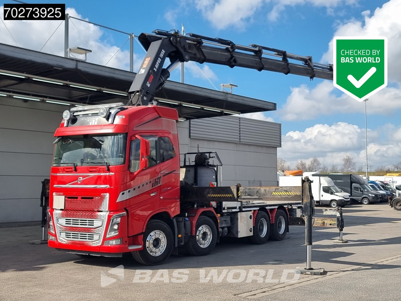 Volvo FH16 650 8X4 Hiab X-HIPRO 1058EP-6 Kran Crane ADR Lift+Lenkachse Euro 6 - شاحنات مسطحة, شاحنة كرين: صور 1 Volvo FH16 650 8X4 Hiab X-HIPRO 1058EP-6 Kran Crane ADR Lift+Lenkachse Euro 6 - شاحنات مسطحة, شاحنة كرين: صور 1