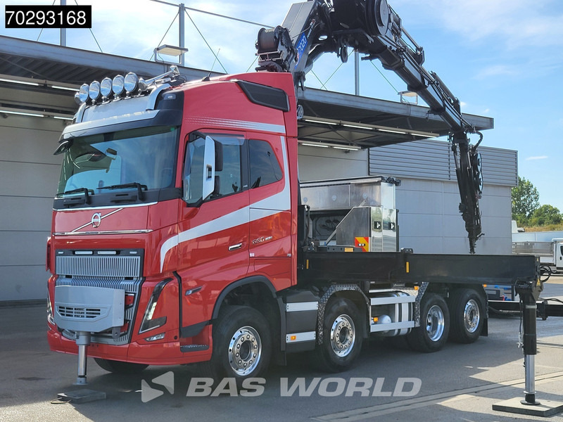 Volvo FH16 650 FH16 8X2 HMF 7020K-RCS Crane + Fly-Jib Lift+Steering-Axle Navi LED ACC Euro 6 - شاحنة جرار: صور 5 Volvo FH16 650 FH16 8X2 HMF 7020K-RCS Crane + Fly-Jib Lift+Steering-Axle Navi LED ACC Euro 6 - شاحنة جرار: صور 5