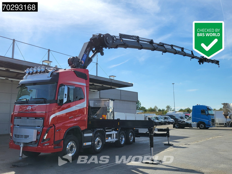 Volvo FH16 650 FH16 8X2 Tractorhead HMF 7020K-RCS Crane + Fly-Jib Lift+Steering Axle Navi ACC - شاحنة جرار: صور 1 Volvo FH16 650 FH16 8X2 Tractorhead HMF 7020K-RCS Crane + Fly-Jib Lift+Steering Axle Navi ACC - شاحنة جرار: صور 1