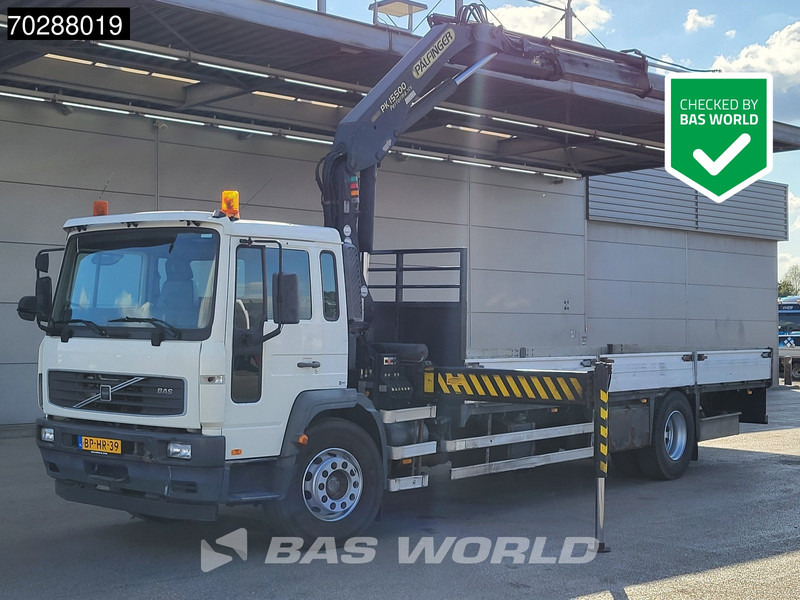 Volvo FL 220 FL 4X2 NL-Truck Palfinger PK 15500 Crane Manual Euro 3 - شاحنات مسطحة, شاحنة كرين: صور 1 Volvo FL 220 FL 4X2 NL-Truck Palfinger PK 15500 Crane Manual Euro 3 - شاحنات مسطحة, شاحنة كرين: صور 1