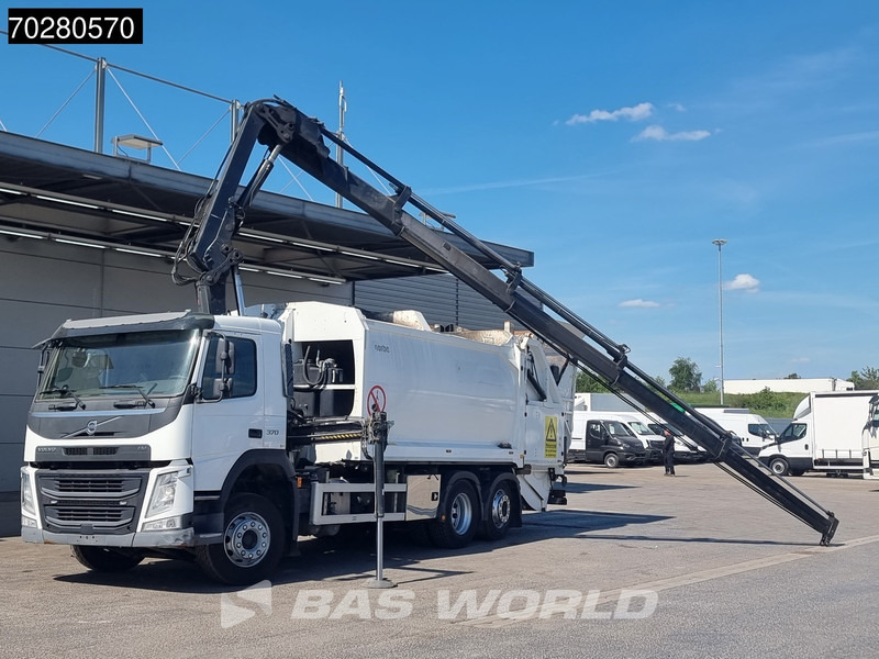 Volvo FM 370 6X2 Hiab X-Hipro 162 Kran GeesinkNorba Lift+Lenkachse VEB Euro 6 - شاحنة القمامة: صور 5 Volvo FM 370 6X2 Hiab X-Hipro 162 Kran GeesinkNorba Lift+Lenkachse VEB Euro 6 - شاحنة القمامة: صور 5