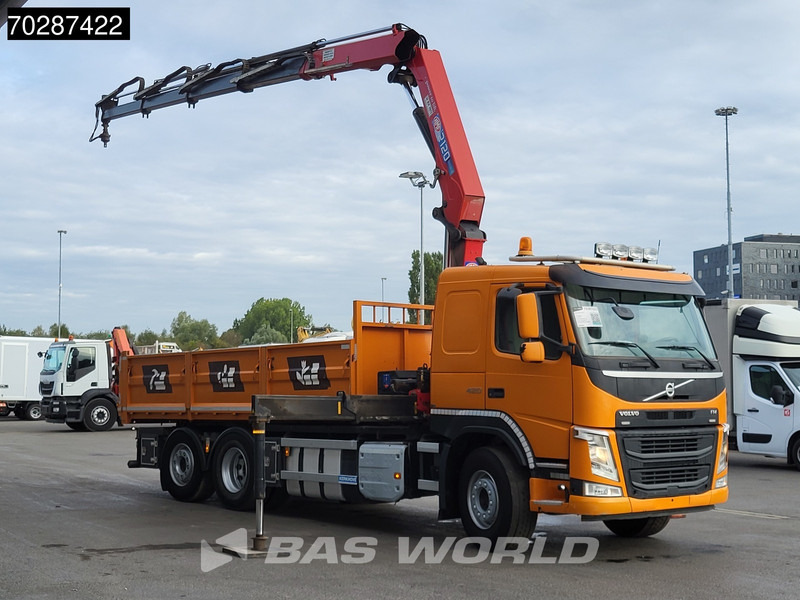 Volvo FM 420 6X2 HMF 2120 K 4 Crane Lift+lenkasche Euro 6 - قلابات, شاحنة كرين: صور 3 Volvo FM 420 6X2 HMF 2120 K 4 Crane Lift+lenkasche Euro 6 - قلابات, شاحنة كرين: صور 3