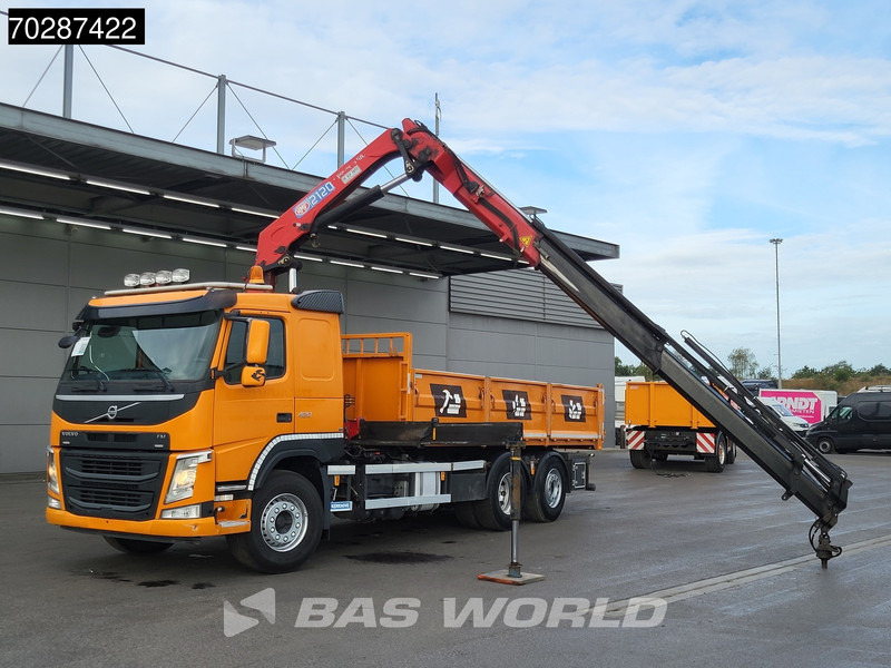 Volvo FM 420 6X2 HMF 2120 K 4 Crane Lift+lenkasche Euro 6 - قلابات, شاحنة كرين: صور 5 Volvo FM 420 6X2 HMF 2120 K 4 Crane Lift+lenkasche Euro 6 - قلابات, شاحنة كرين: صور 5