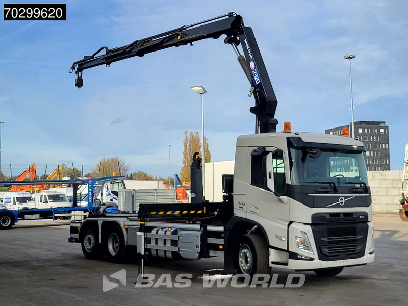 Volvo FM 430 FM 6X2 HMF 2320K-RCS Kran Crane + VDL S-21-6200 Lift + Steering Axle - شاحنة ذات الخطاف, شاحنة كرين: صور 3 Volvo FM 430 FM 6X2 HMF 2320K-RCS Kran Crane + VDL S-21-6200 Lift + Steering Axle - شاحنة ذات الخطاف, شاحنة كرين: صور 3
