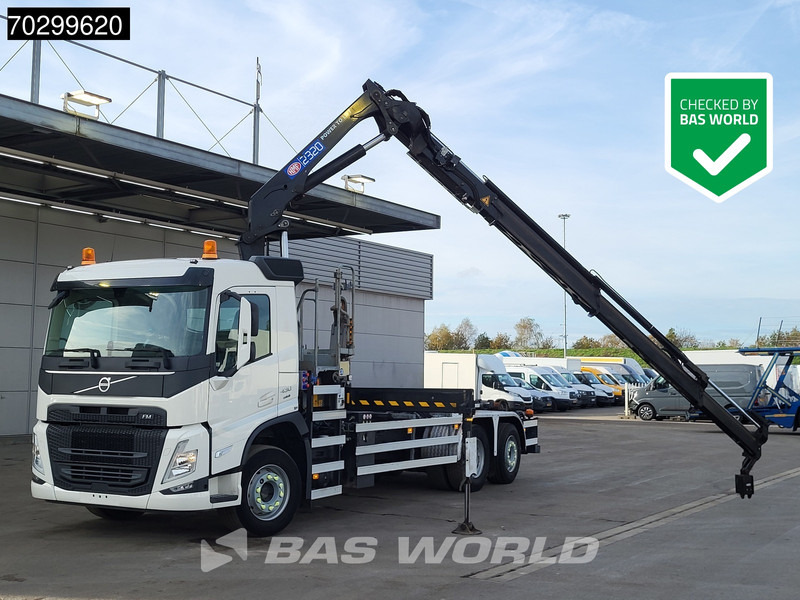 Volvo FM 430 FM 6X2 HMF 2320K-RCS Kran Crane + VDL S-21-6200 Lift + Steering Axle - شاحنة ذات الخطاف, شاحنة كرين: صور 1 Volvo FM 430 FM 6X2 HMF 2320K-RCS Kran Crane + VDL S-21-6200 Lift + Steering Axle - شاحنة ذات الخطاف, شاحنة كرين: صور 1