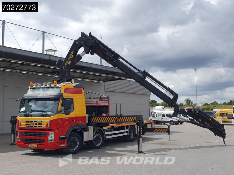 Volvo FM 440 8X2 NL-Truck Palfinger PK74002 Kran + Jib + Winch Lift+Lenkachse Euro 5 - شاحنات مسطحة, شاحنة كرين: صور 2 Volvo FM 440 8X2 NL-Truck Palfinger PK74002 Kran + Jib + Winch Lift+Lenkachse Euro 5 - شاحنات مسطحة, شاحنة كرين: صور 2