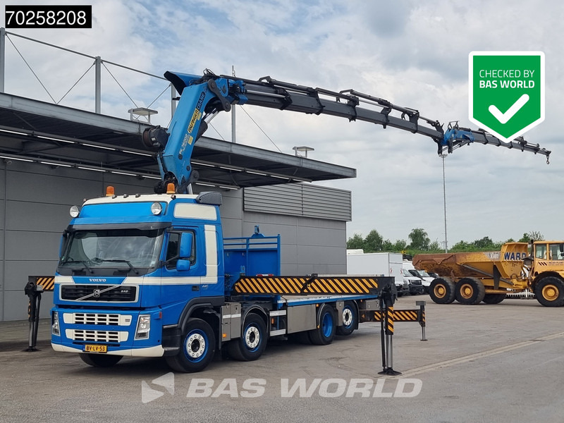 Volvo FM 440 8X2 Palfinger PK74002 + JIB + Winch Lift-Lenkachse Euro 5 - شاحنات مسطحة, شاحنة كرين: صور 1 Volvo FM 440 8X2 Palfinger PK74002 + JIB + Winch Lift-Lenkachse Euro 5 - شاحنات مسطحة, شاحنة كرين: صور 1