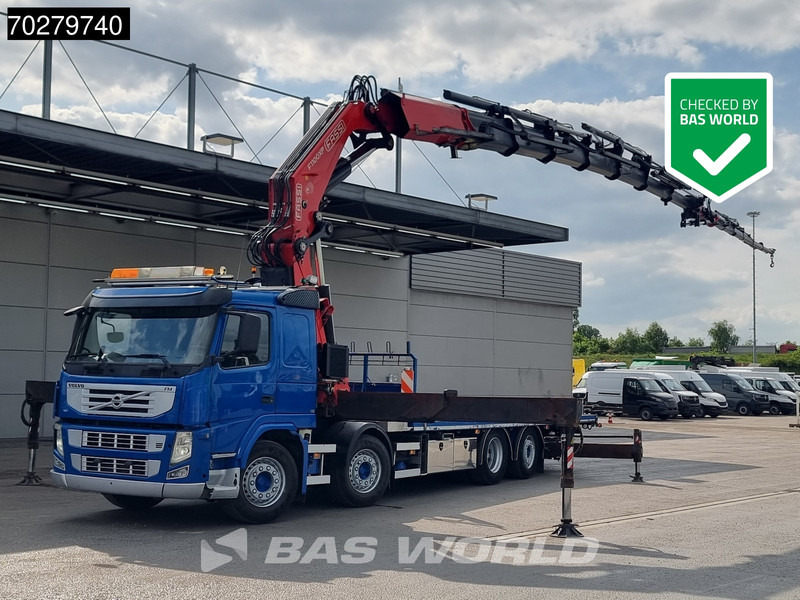 Volvo FM 450 8X2 FASSI 100 Ton/Meter Crane Kran 7 + 6 Jib Lift+steering Axle Euro 5 - شاحنات مسطحة, شاحنة كرين: صور 1 Volvo FM 450 8X2 FASSI 100 Ton/Meter Crane Kran 7 + 6 Jib Lift+steering Axle Euro 5 - شاحنات مسطحة, شاحنة كرين: صور 1