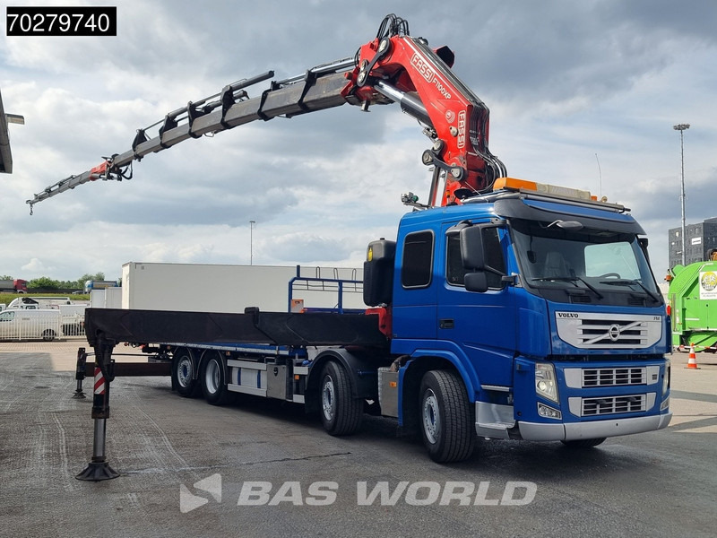 Volvo FM 450 8X2 FASSI 100 Ton/Meter Crane Kran 7 + 6 Jib Lift+steering Axle Euro 5 - شاحنات مسطحة, شاحنة كرين: صور 3 Volvo FM 450 8X2 FASSI 100 Ton/Meter Crane Kran 7 + 6 Jib Lift+steering Axle Euro 5 - شاحنات مسطحة, شاحنة كرين: صور 3
