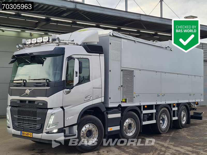 Volvo FM 460 8X2 NEW OVERMAT MSA 13.6.3 TWIN PTO Dry + Liquid Screed Sand Mortar truck - شاحنة خلاطة خرسانة: صور 1 Volvo FM 460 8X2 NEW OVERMAT MSA 13.6.3 TWIN PTO Dry + Liquid Screed Sand Mortar truck - شاحنة خلاطة خرسانة: صور 1