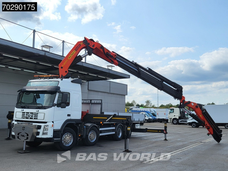 Volvo FM 480 8X2 Palfinger PK85002 Crane+Jib Lifting-Axle Big-Axle Automatic Euro 4 - شاحنات مسطحة, شاحنة كرين: صور 5 Volvo FM 480 8X2 Palfinger PK85002 Crane+Jib Lifting-Axle Big-Axle Automatic Euro 4 - شاحنات مسطحة, شاحنة كرين: صور 5