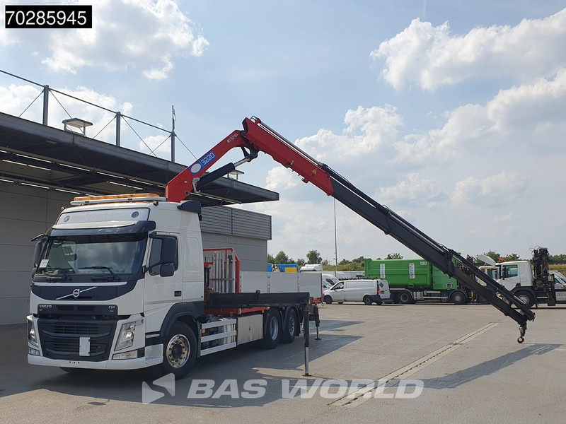 Volvo FM 500 6X2 HMF 3220-K7 Crane Kran Lift-Steering Axle Euro 6 - شاحنات مسطحة, شاحنة كرين: صور 5 Volvo FM 500 6X2 HMF 3220-K7 Crane Kran Lift-Steering Axle Euro 6 - شاحنات مسطحة, شاحنة كرين: صور 5