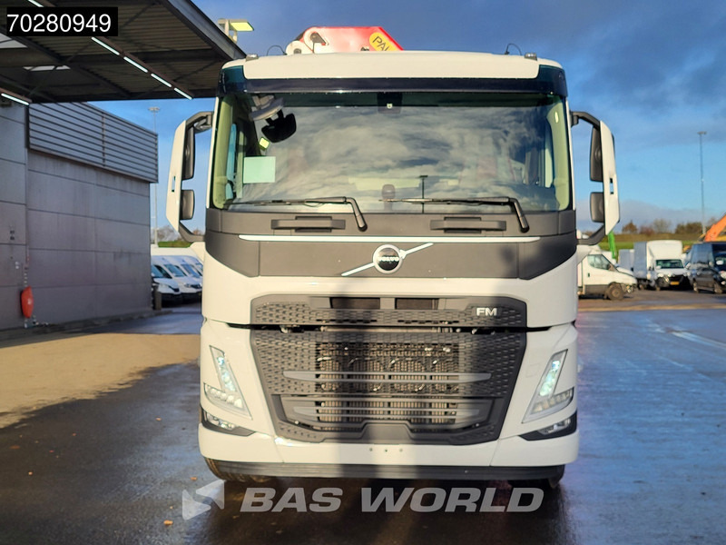 شاحنات مسطحة, شاحنة كرين جديد Volvo FM 500 6X2 NEW! Palfinger PK41002 EH-E Kran Crane Lift-steering Axle Euro 6: صور 11