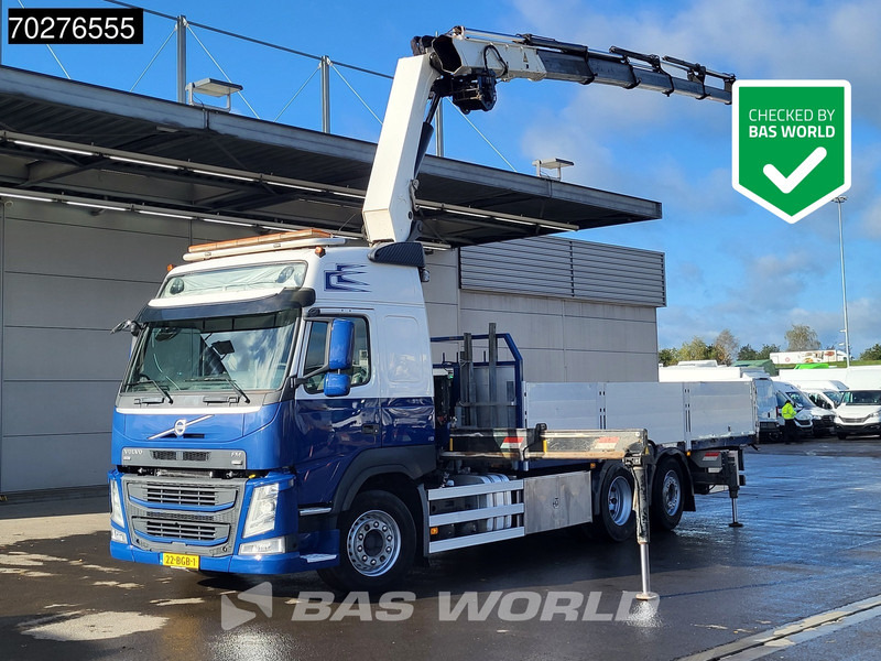 Volvo FM 500 FM 6X2 NL-Truck HMF 3220-K7 Kran Crane Winch Lift+Steering-Axle Euro 6 - شاحنات مسطحة, شاحنة كرين: صور 1 Volvo FM 500 FM 6X2 NL-Truck HMF 3220-K7 Kran Crane Winch Lift+Steering-Axle Euro 6 - شاحنات مسطحة, شاحنة كرين: صور 1