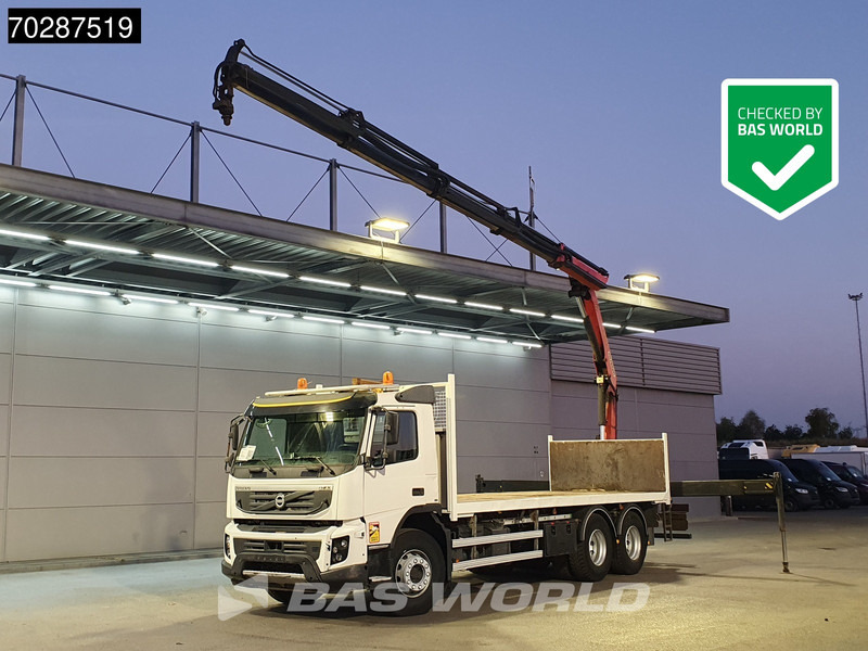 Volvo FMX 370 6X4 Palfinger PK18002 EH Crane Kran Automatic Euro 5 - شاحنات مسطحة, شاحنة كرين: صور 1 Volvo FMX 370 6X4 Palfinger PK18002 EH Crane Kran Automatic Euro 5 - شاحنات مسطحة, شاحنة كرين: صور 1