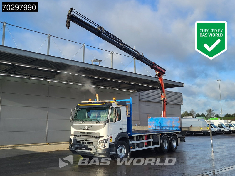 Volvo FMX 450 FMX 6X4 Palfinger PK18002 EH Crane Manual Euro 6 - شاحنات مسطحة, شاحنة كرين: صور 1 Volvo FMX 450 FMX 6X4 Palfinger PK18002 EH Crane Manual Euro 6 - شاحنات مسطحة, شاحنة كرين: صور 1