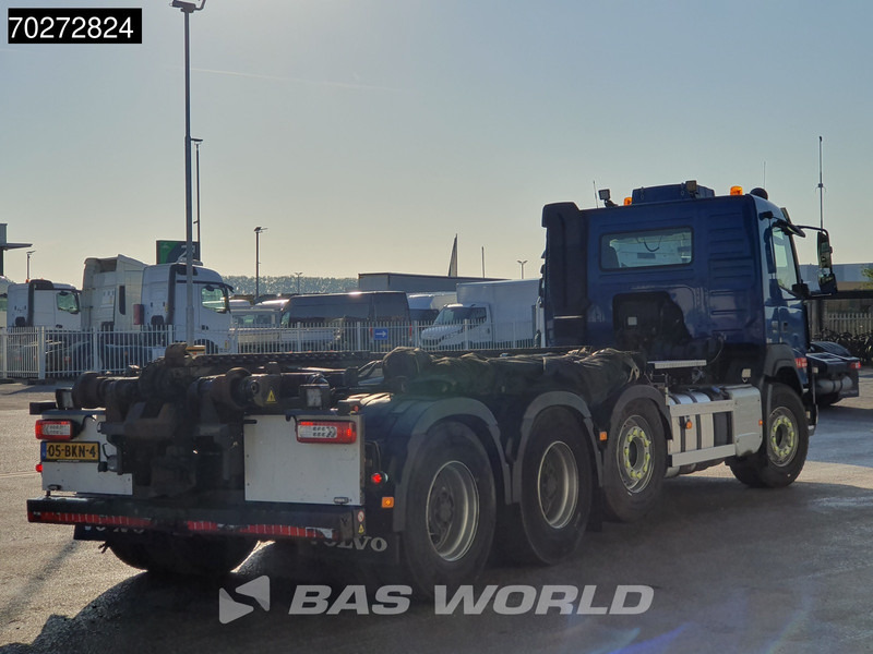شاحنة ذات الخطاف Volvo FMX 460 8X4 NL-Truck 28 Tonnes TRANS-COM VEB+ Lift-Lenkachse Euro 6: صور 16