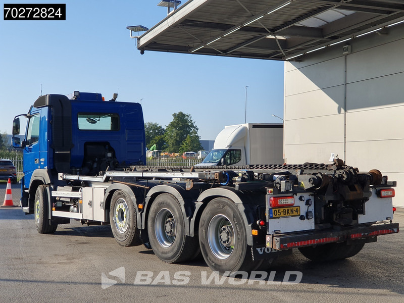 شاحنة ذات الخطاف Volvo FMX 460 8X4 NL-Truck 28 Tonnes TRANS-COM VEB+ Lift-Lenkachse Euro 6: صور 8