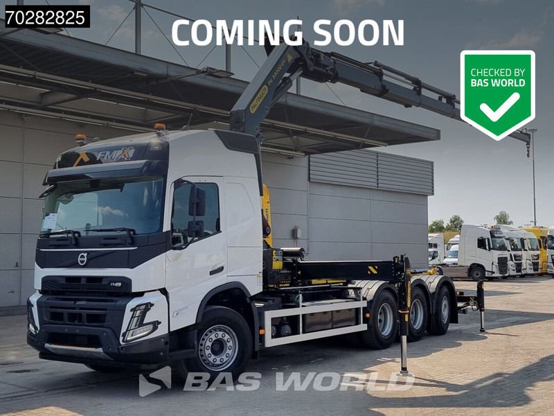 Volvo FMX 500 8X4 NEW! Palfinger PK33002 Crane + PHT22SLD5 Hooklift Lift-Steerign Axle - شاحنة ذات الخطاف, شاحنة كرين: صور 1 Volvo FMX 500 8X4 NEW! Palfinger PK33002 Crane + PHT22SLD5 Hooklift Lift-Steerign Axle - شاحنة ذات الخطاف, شاحنة كرين: صور 1