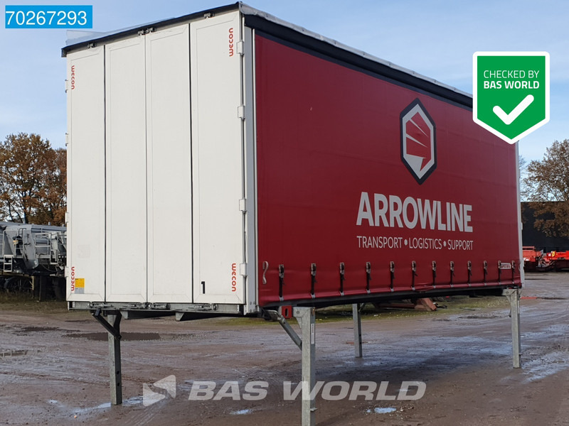 Wecon WPR 715 SG 6X2 Durchladesysteem 20FT / BDF / Wecon - جسم السيارة - بغطاء جانبي: صور 1 Wecon WPR 715 SG 6X2 Durchladesysteem 20FT / BDF / Wecon - جسم السيارة - بغطاء جانبي: صور 1