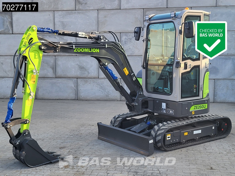 Zoomlion ZE26 GU A/C - CE CERTIFIED - حفارة مصغرة: صور 1 Zoomlion ZE26 GU A/C - CE CERTIFIED - حفارة مصغرة: صور 1