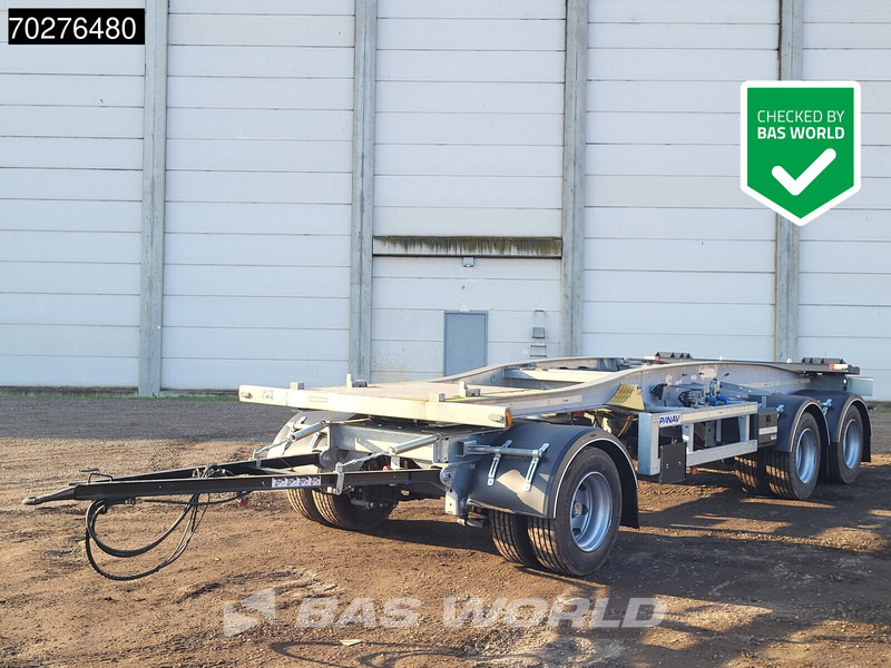 Panav PVC30M UNUSED Abrollanhänger Schlitten-Carrier Drehschemel - مقطورة هوك ليفت/ لود لوجر: صور 1 Panav PVC30M UNUSED Abrollanhänger Schlitten-Carrier Drehschemel - مقطورة هوك ليفت/ لود لوجر: صور 1