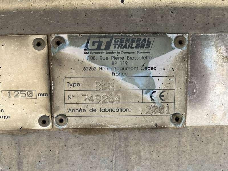 قلابة نصف مقطورة General Trailers 3 ESSIEUX: صور 31